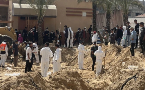 ২০ জনকে জীবন্ত কবর দেওয়ার অভিযোগ গাজায় 