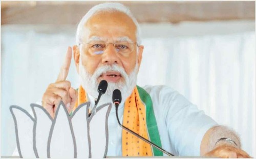 তৃণমূল ১৫ আর কংগ্রেস ৫০ আসনও পাবে না : মোদি 