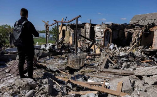 ইউক্রেনে বড় ধরনের রুশ বিমান হামলা 