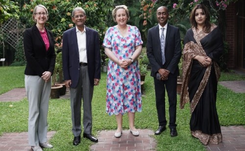 অ্যান মেরির সঙ্গে বিএনপি নেতাদের বৈঠক 