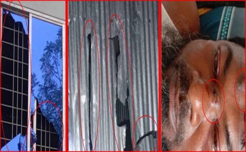 ঝিনাইদহে তুচ্ছ ঘটনায় বাড়ি-ঘরে হামলা 