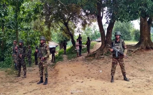 উপজেলা ভোটের আগে পাহাড় অশান্ত, থেমে থেমে গুলির আওয়াজ 