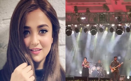 মাকে হাসপাতালে রেখে ঢাকায় গান গাইলেন মোনালি 