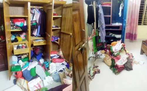 পুলিশ পরিচয়ে হাত পা বেঁধে চিকিৎসকের বাড়িতে ডাকাত 