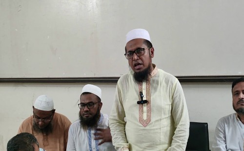 নির্বাচনে এমপির প্রভাবে ১দিন আগেই সরে দাঁড়ালেন চেয়ারম্যান প্রার্থী 