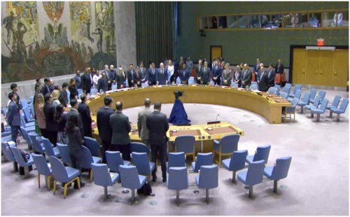 জাতিসংঘের নিরাপত্তা পরিষদে রাইসির স্মরণে এক মিনিট নীরবতা পালন 