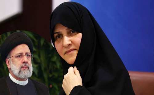 আলোচনায় ইব্রাহিম রাইসির স্ত্রী 