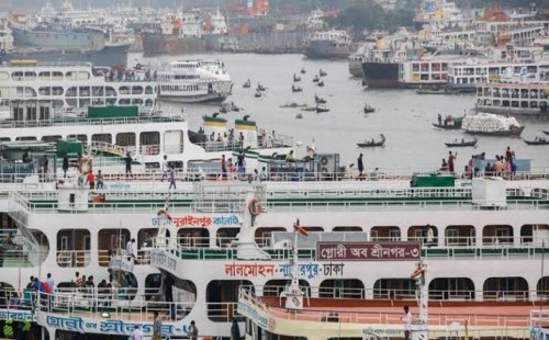 লঞ্চসহ সব ধরনের নৌযান চলাচল বন্ধের নির্দেশ 