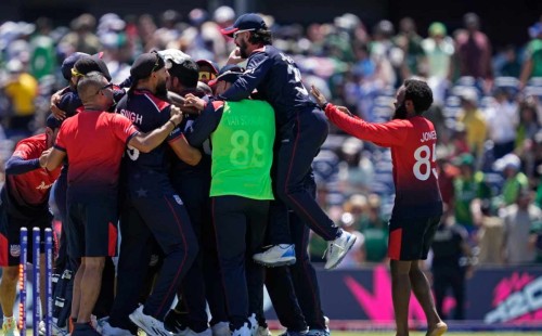 সুপার ওভার থ্রিলারে পাকিস্তানকে হারিয়ে যুক্তরাষ্ট্রের ইতিহাস 