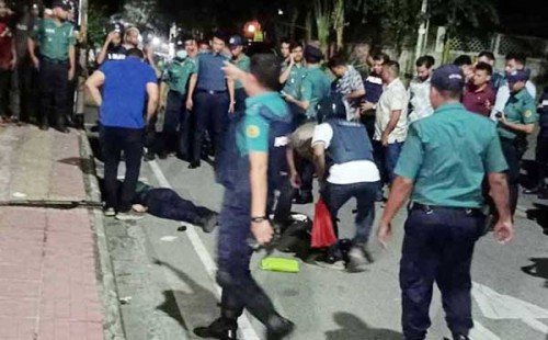 কূটনীতিক এলাকায় এক পুলিশের গুলিতে নিহত আরেক পুলিশ 