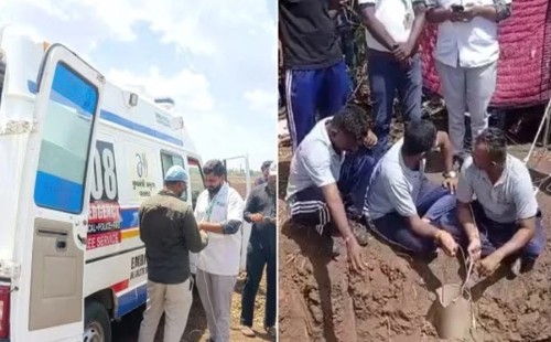 গুজরাটে গভীর নলকুপের গর্তে দেড় বছরের শিশু! 