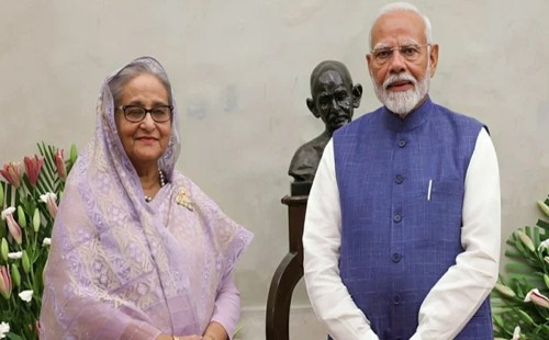 আজ হাসিনা-মোদির বৈঠক 