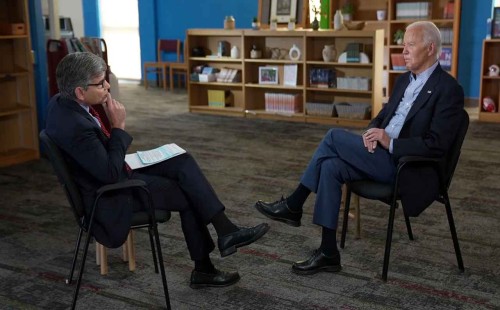 বাইডেনের সাক্ষাৎকারে ‘মন গলেনি’ তার দলের 