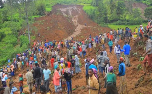 ইথিওপিয়ায় ভয়াবহ ভূমিধস, ২২৯ জনের মৃত্যু 