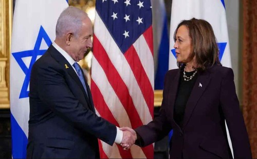 ওয়াশিংটনে নেতানিয়াহু-কমলা হ্যারিস বৈঠক 