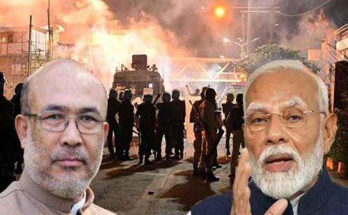 সহিংসতার দেড় বছর পর মণিপুর নিয়ে মোদির বৈঠক 