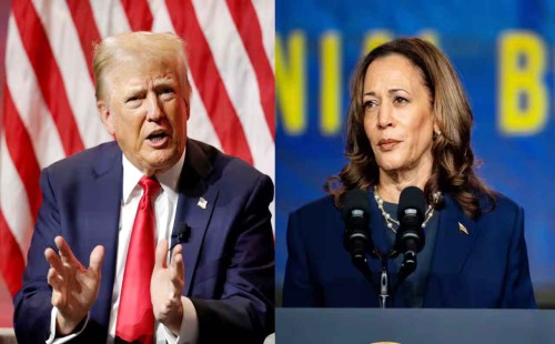 কমলার সঙ্গে নির্বাচনি বিতর্কে রাজি ট্রাম্প 