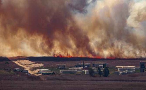 ইসরায়েলে অর্ধ শতাধিক রকেট হামলা 