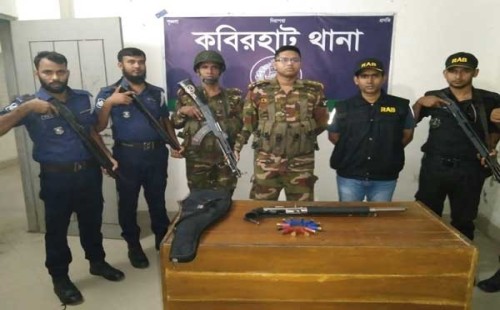 এমপি একরামুলের শটগান মিলল কবরস্থানে 