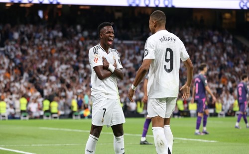 ভিনিসিউস-এমবাপ্পের নৈপুণ্যে রিয়ালের বড় জয় 