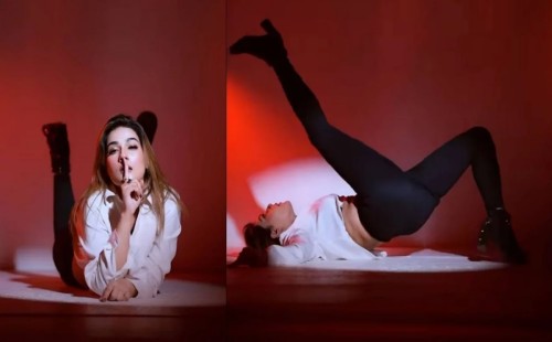 দেড় মিনিটের ভিডিওতে ঝড় তুললেন মাহি 