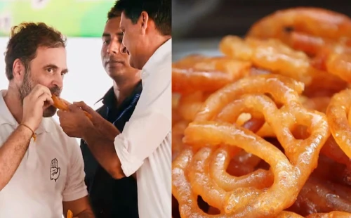 ক্যাশ অন ডেলিভারিতে রাহুল গান্ধীর জন্য জিলাপি পাঠাল বিজেপি 