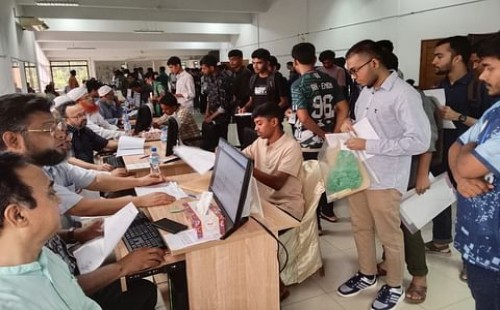 শাবিপ্রবিতে ডোপ টেস্টের মাধ্যমে ভর্তি হচ্ছেন শিক্ষার্থীরা 