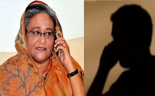 শেখ হাসিনার নতুন ফোনালাপ ফাঁস 