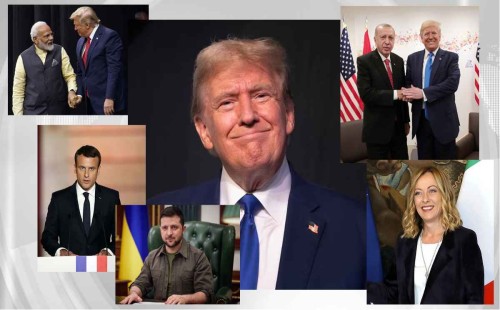 ট্রাম্পকে বিশ্বনেতাদের অভিনন্দন 