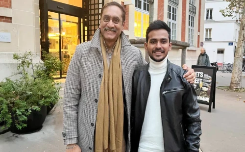 পিনাকীর সাথে সাক্ষাতে প্যারিসে আসিফ মাহমুদ 