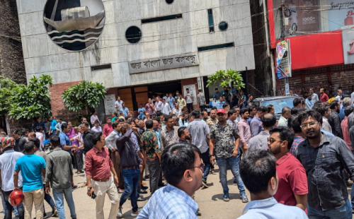 বিএনপির দখলে বঙ্গবন্ধু অ্যাভিনিউ 