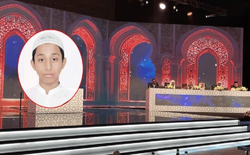 বিশ্ব কোরআন প্রতিযোগিতায় প্রথম বাংলাদেশের আনাস 