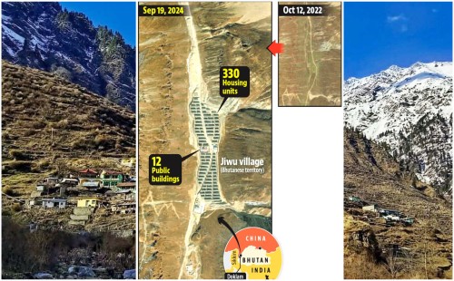 ডোকলামে চীনের ২২টি গ্রাম স্থাপন, চিন্তায় ভারত 