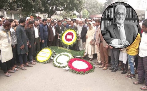 হাসান আরিফের দাফন সম্পন্ন 