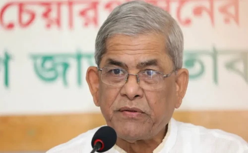 আ.লীগের লুটপাট নিচে পড়ে যাচ্ছে : ফখরুল 