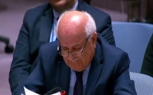 নিরাপত্তা পরিষদে কাঁদলেন ফিলিস্তিনের দূত 