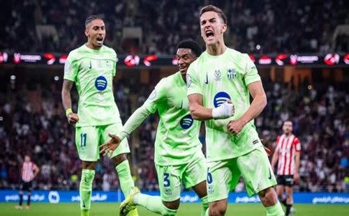 গাভি-ইয়ামালের গোলে স্প্যানিশ সুপারকাপের ফাইনালে বার্সেলোনা 