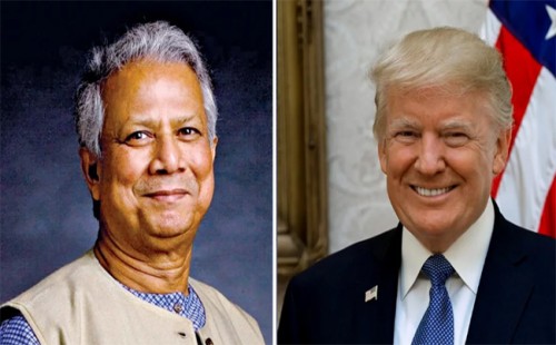 রোহিঙ্গা সহায়তা অব্যাহত রাখায় ট্রাম্পকে ধন্যবাদ ড. ইউনূসের 