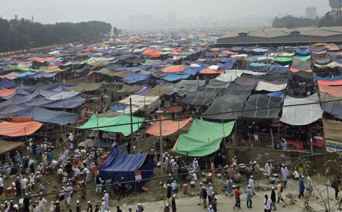 বিশ্ব ইজতেমার প্রথম পর্বের দ্বিতীয় দিন আজ 