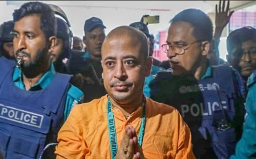 রাষ্ট্রদ্রোহ মামলা: চিন্ময় দাসকে জামিন দিতে হাইকোর্টের রুল 