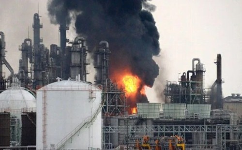 জাপানে কারখানায় বিস্ফোরণ 