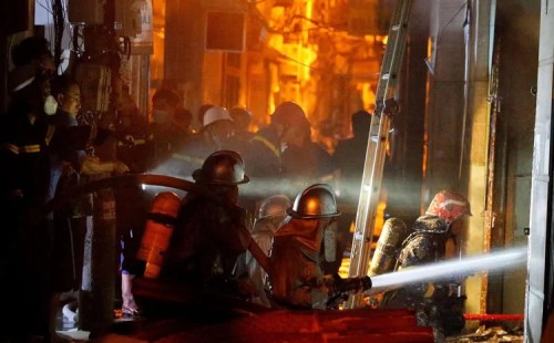 হ্যানয়ে অগ্নিকাণ্ডের ঘটনায় ৮ জন দণ্ডিত 