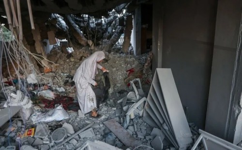 গাজায় ‘মানবিক বিপর্যয়’ রোধে চীনের আহ্বান 