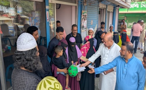 মুন্সিগঞ্জে শহীদ ৭ পরিবারকে তারেক রহমানের সহায়তা 