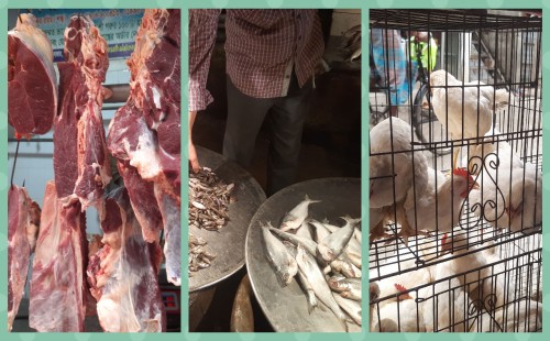 ঈদে গরু-মুরগির দাম বেড়েছে, মাছের ক্রেতা কম 