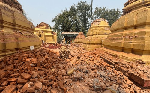 মিয়ানমারে ভূমিকম্পে নিহত ১৪৪ জন 