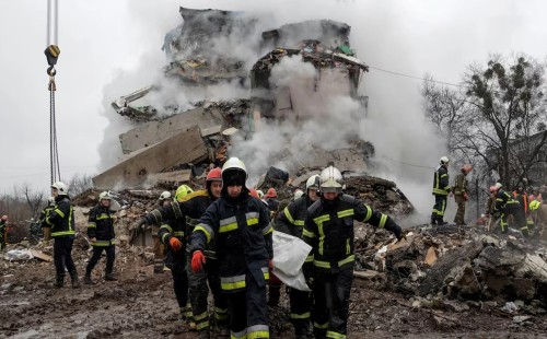 আবারও রুশ ড্রোন হামলা 