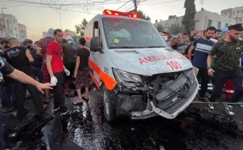 অ্যাম্বুলেন্সে হামলা ‘যুদ্ধাপরাধ’ হতে পারে 