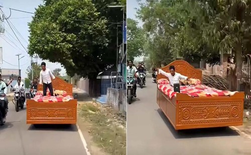 ভাইরাল সেই ‘খাটের গাড়ি’ ও চালক সম্পর্কে যা জানা গেল 