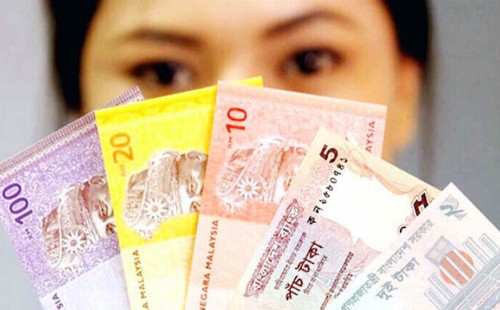 বাংলাদেশি টাকায় আজকের মুদ্রা বিনিময় হার 